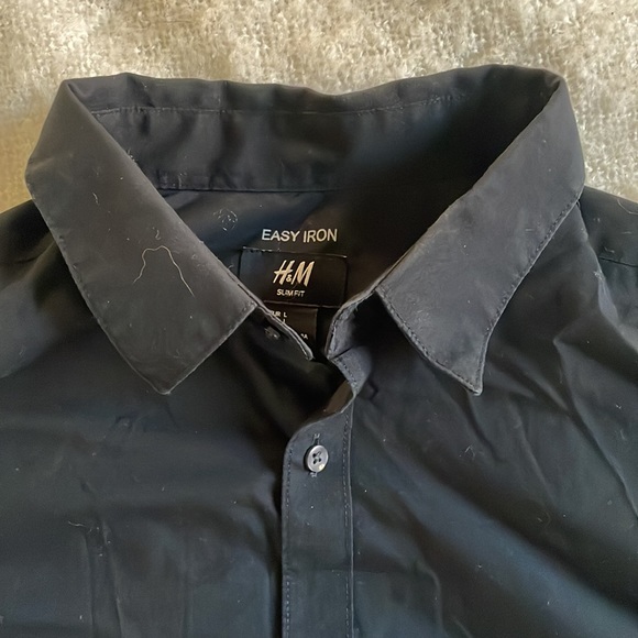 HM long sleeve dress shirt - Picture 2 of 2